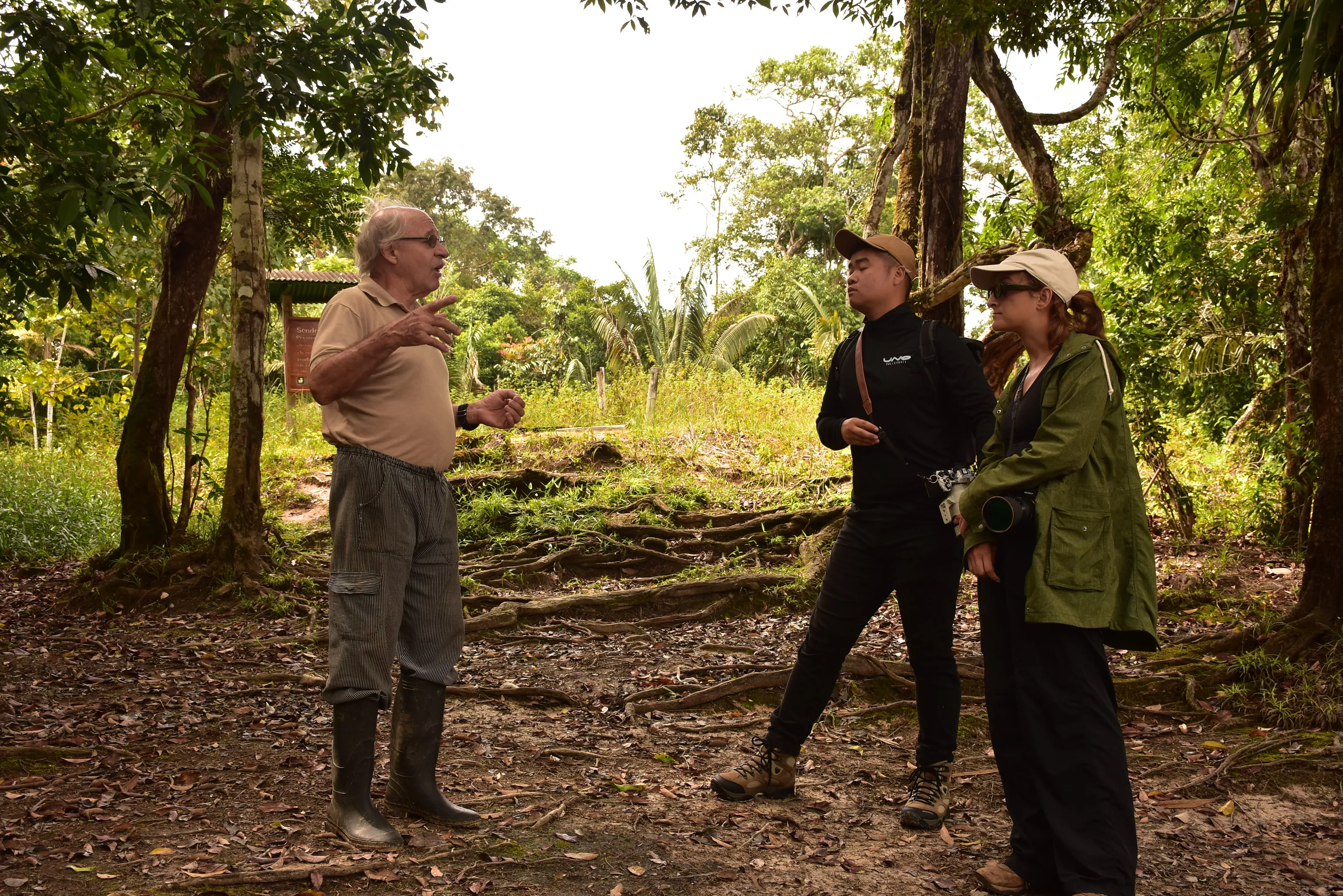 Alianza y convivencia con la comunidad Siona en Cuyabeno